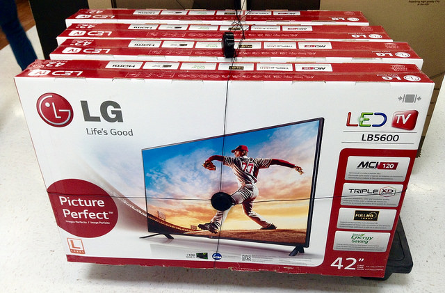 top tv brands lg