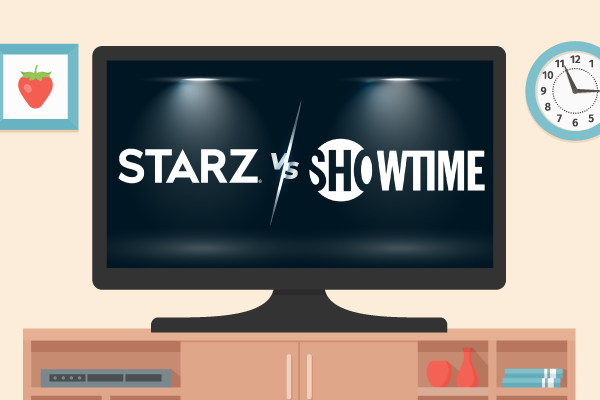 STARZ vs. Showtime